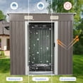thumbnail image 5 of 6ft x 4ft Outdoor Metal Storage Shed, 5 of 9