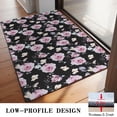 thumbnail image 3 of Pioneer Flower Floral Print Pattern Door Rugs,Washable Non Slip Door Mats Indoor,Decorative Door Mats,Entry Mat Indoor for Entrance,Bedroom,Kitchen,Bathroom,20"x32", 3 of 6