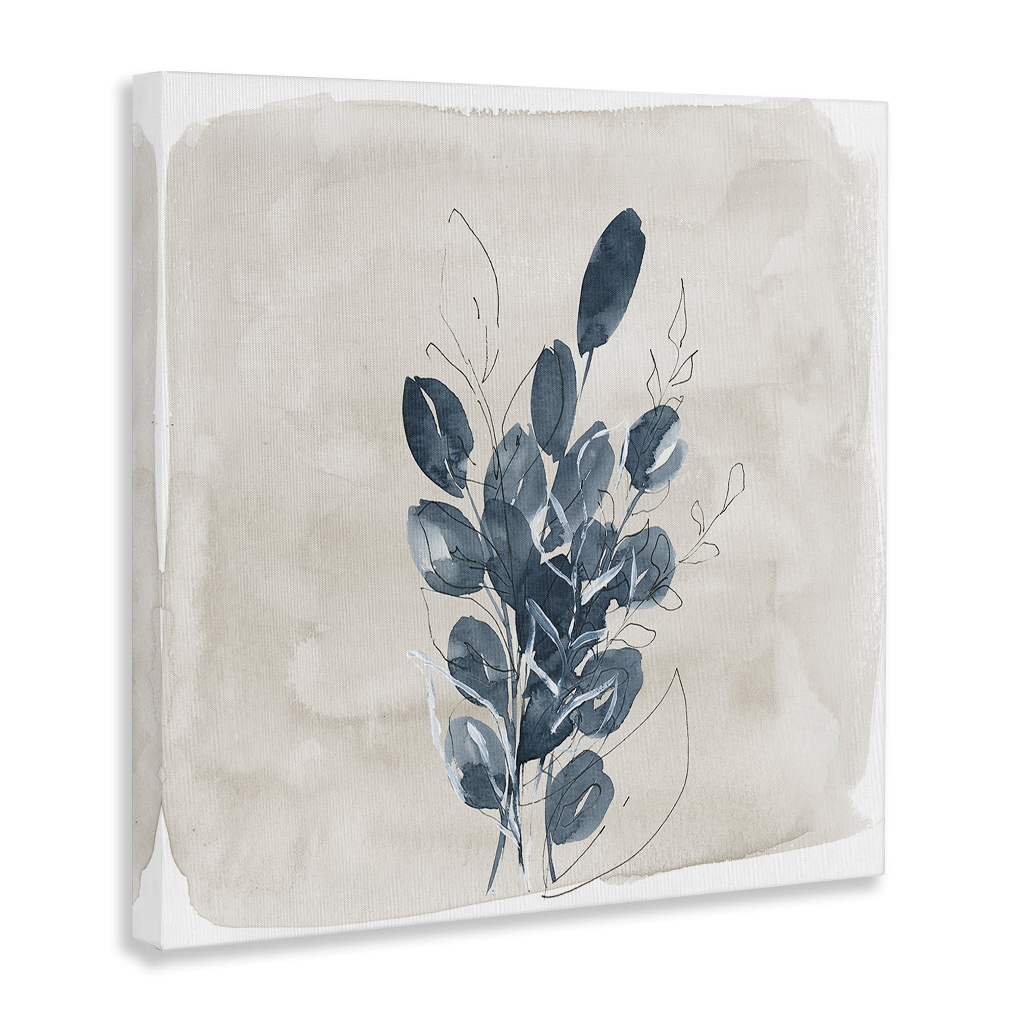 Stupell Industries Leaves In Summer Plants & Flowers Painting Wrapped Canvas Art Print Wall Art, 30 x 30