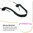 thumbnail image 1 of Eyeglasses Cord Professional Sports Eyewear Fixing Accessory Lanyard Fix Rope Silicone Glasses Strap for Outdoor Rose red, 1 of 7
