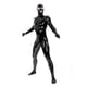 thumbnail image 2 of Traje de gato clásico de látex 100 % negro puro, traje de cuerpo entero, medias de goma, tallas XS a XXL para Halloween, 2 of 4