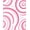 Pink, Pattern 2, variant on ODIKA 4'x6' Machine Washable Non-Slip Area Rug, Radiant Coral Waves with Intricate Flowing Design High Traffic Rug, Red, 393142