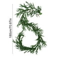 thumbnail image 6 of sruoe Christmas Garlands, Christmas Garlands Clearance, Christmas Garland Outdoor, Artificial Christmas Garlands for Christmas Party Decor, 71in, 6 of 6
