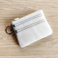 thumbnail image 1 of Monedero de piel auténtica, bolso multifuncional para llaves, tarjetero, bolso de mano corto, bolso para llaves, cartera pequeña para mujer, 1 of 5