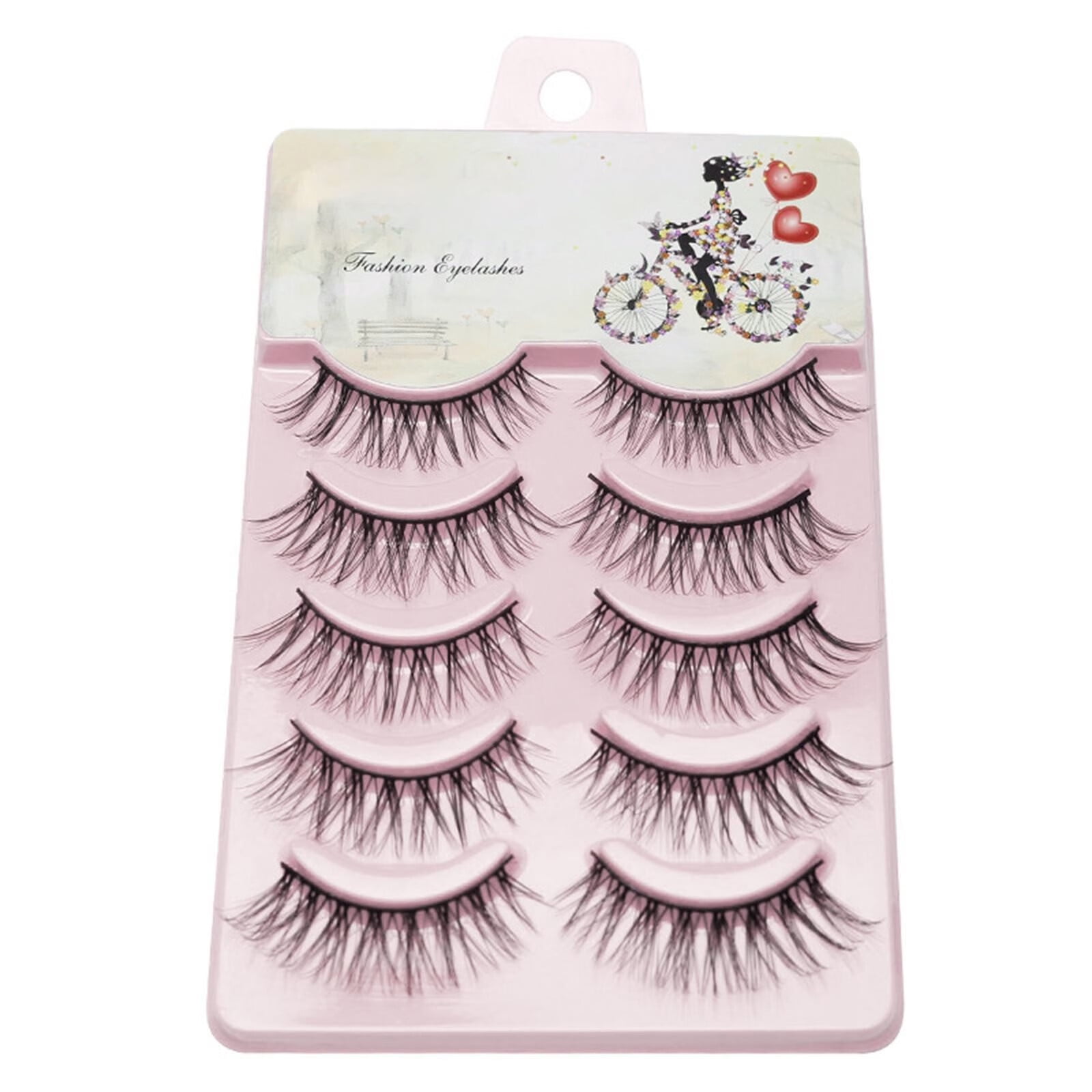 Eyelashes 8d Style Natural Look Faux Mink Eyelashes Handmade Thin False