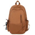 thumbnail image 1 of Fashion Campus Backpack Girl's Junior School Bag Boy's Large Capacity Solid Color Backpack, 1 of 7
