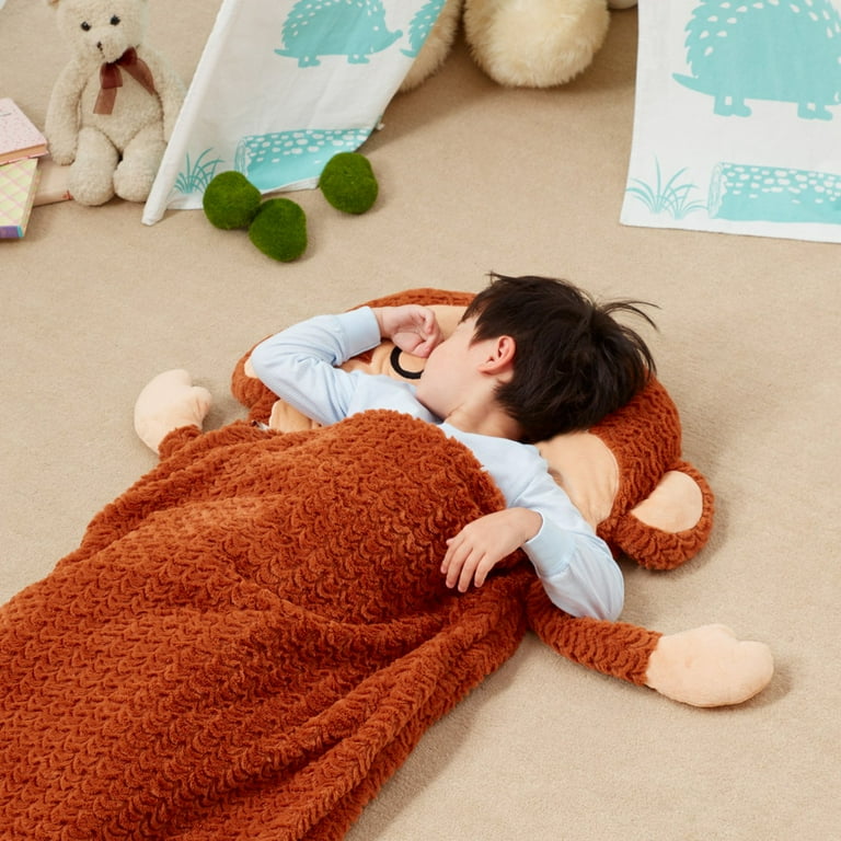 Pajama Party Time Sleeping Bag Monkey
