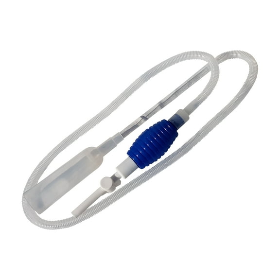 Aquarium Easy Start Aquarium Water Syphon With Flow Control Tap, Siphon Vacuum Cleaner for Fish Tank Cleaning Gravel & Sand