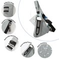 thumbnail image 2 of Bolso de bandolera OSOCE RFID para senderismo para hombre, gris, 2 of 8