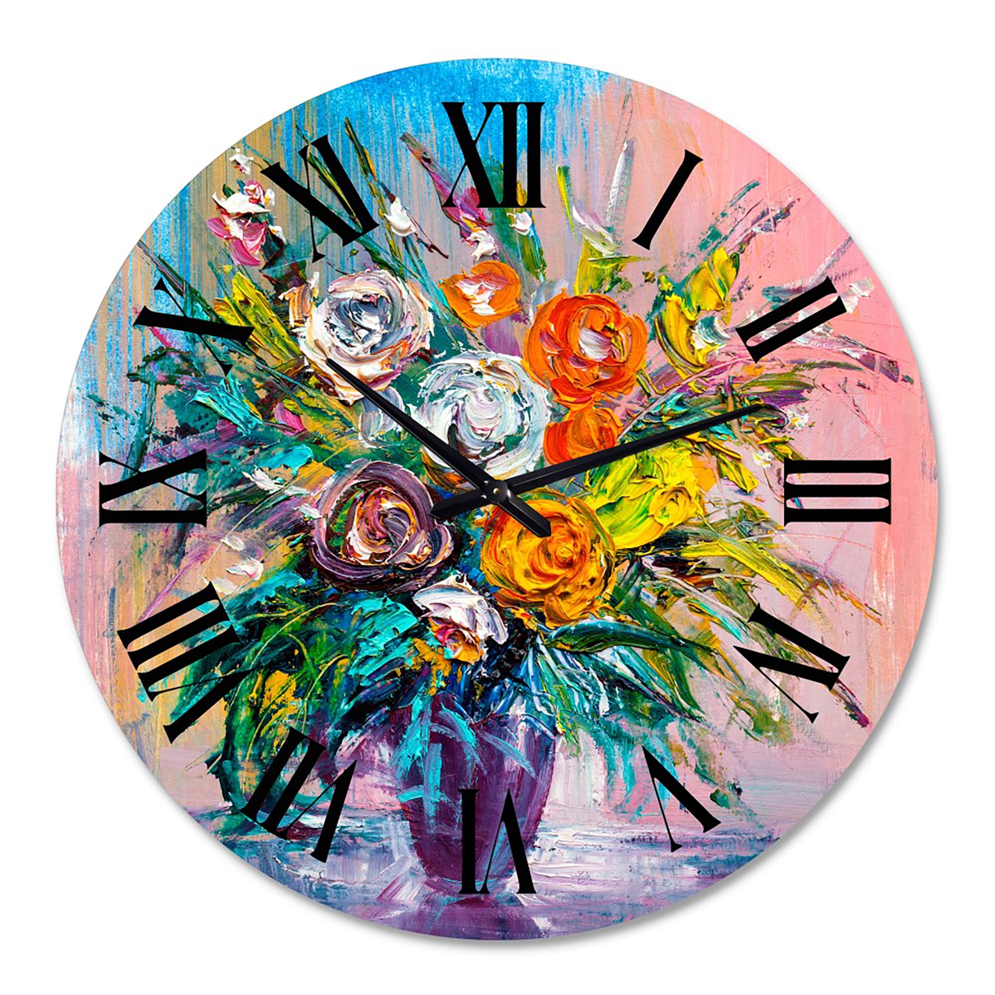 Designart 1 in Quartz Traditional Wall Clock