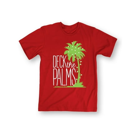 Deck Short - Deck The Palms-ADULT SHORT SLEEVE TEE