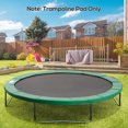 thumbnail image 2 of HOMCOM Tapis de Trampoline 12 Pi de Remplacement de Sécurité pour Gym, Housse de Saut Vert, 2 of 9