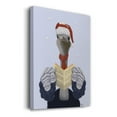 thumbnail image 3 of Ostrich, Carol Singing- Gallery Wrapped Canvas, 3 of 9