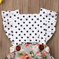thumbnail image 3 of Qiylii Baby Girls Bodysuit Sleeveless Backless Ruffle Romper, 3-24 Months, 3 of 8