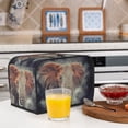 thumbnail image 6 of Haiem Elephant in Smoke Print Toaster Covers 2 Slice Wide Slot,Bread Dust Cover & Fingerprint Protection,Bread Machine Cover,Appliance Covers, 6 of 7