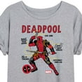 thumbnail image 3 of Marvel Deadpool - Blueprint - Women's Oversized Graphic T-Shirt, 3 of 5