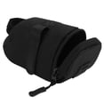 thumbnail image 3 of Bolsa Saddle Negro Oxford Material de Tela Diseño Fácil de Desarme La Cremallera Pequeña Bolsa de Resistencia Al Viento, 3 of 7