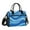 A Wavy Pattern In Blue And White, variant on Large Insulated Lunch Bag With Adjustable Strap 9L/12L Capacity For Work Picnic Travel A Retro-wave Landscape