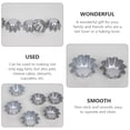 thumbnail image 3 of 4Pcs Egg Tart Molds Aluminum Alloy Tart Moulds Mini Tart Pans Kitchen Gadget, 3 of 6