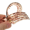 thumbnail image 5 of Unique Bargains 1 Pc Fashion Round Hollow Hair Clips Hairdo Clip Light Brown, 5 of 5