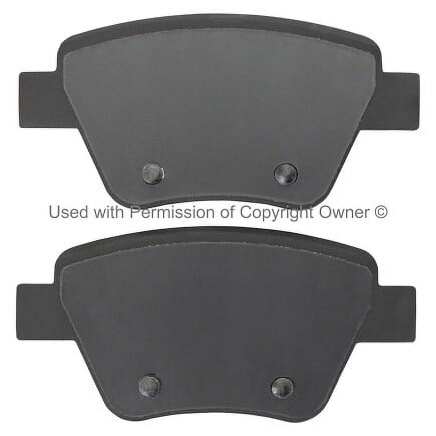 Mpa Electrical 1003-1456M Quality Built Black Series Semi Metallic Brake