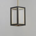 thumbnail image 3 of 30051CLBKGLD-Maxim Lighting-Neoclass - 1 Light Outdoor Pendant-12.5 Inches Tall and 7 Inches Wide-Black/Gold Finish, 3 of 4