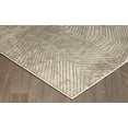thumbnail image 4 of Erbanica 8' x 10' Moderne Beige Géométrique Lines Tapis, 4 of 5