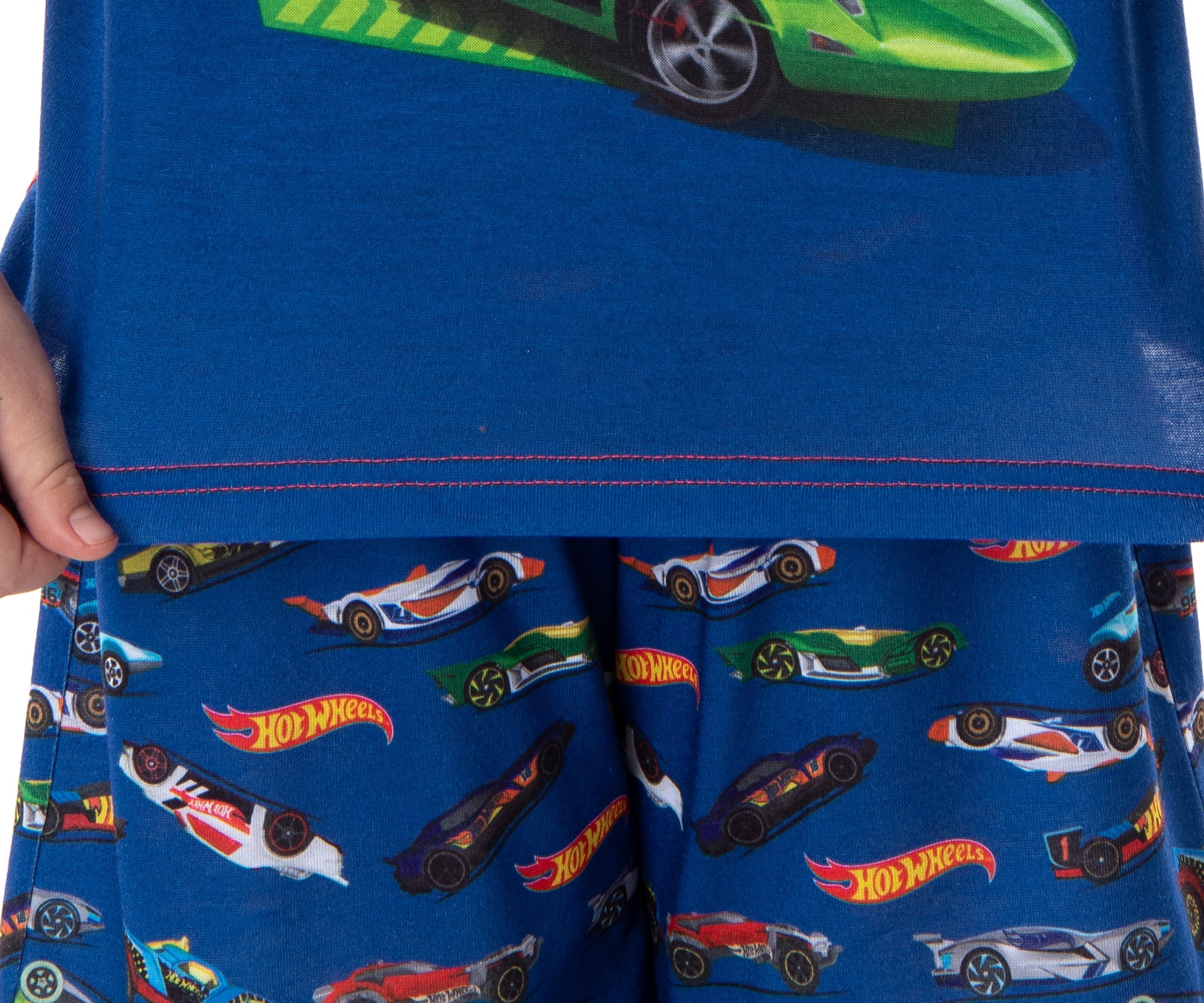 Hot Wheels Cars Boy s Pajamas Race Team Kids T Shirt and Shorts