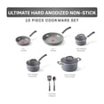 thumbnail image 2 of Set de Cocina T-Fal Ultimate Anodizado Duro Antiadherente 10 Piezas, 2 of 9