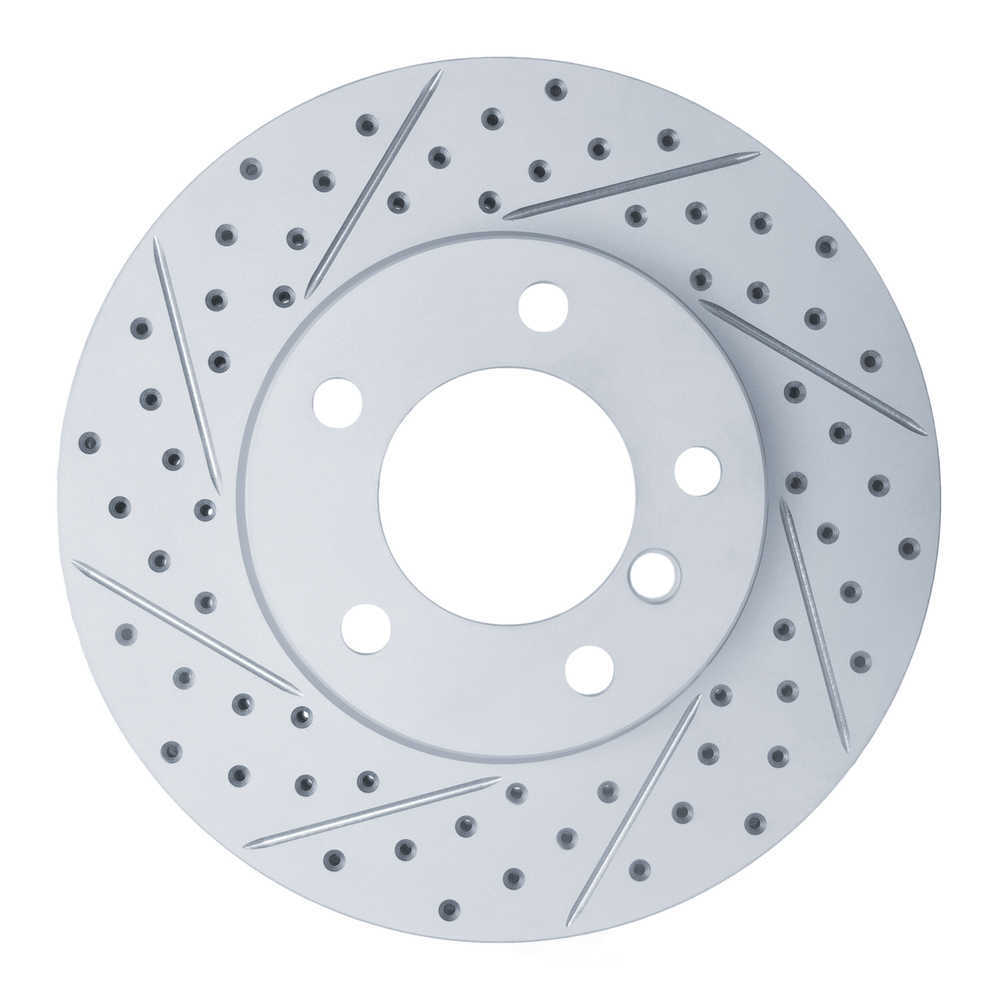 Dynamic Friction Company 830-31067L DFC Geoperformance Rotor - Drilled and Slotted