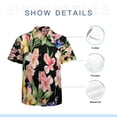 thumbnail image 7 of High Quality Hawaiian Shirts for Men Short Sleeve Aloha Beach Shirt Floral Summer Casual Button Down Shirts Blouses VNJ9UP, 7 of 7