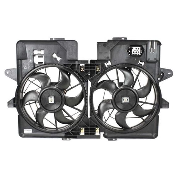Dual Radiator and Condenser Fan Assembly for Ford Escape 2.0l L4 2004 2003 2002 2001