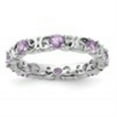 thumbnail image 6 of Auriga Fine Jewelry 925 Sterling Silver Amethyst Ring for Women Size 5, 6 of 6