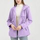 thumbnail image 1 of Chaquetas y prendas de vestir casuales con capucha de manga larga para mujer, blusas sin mangas regulares cómodas con capucha de manga larga de invierno, blusa de poliéster para mujer, 1 of 5