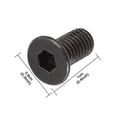thumbnail image 2 of TOMALL Scooter Frente Cabeza Tornillo Accesorios Acero Inoxidable Fijo Tornillo Kit 4 PCS Compatible para Xioami M365 Scooter Eléctrico, 2 of 5
