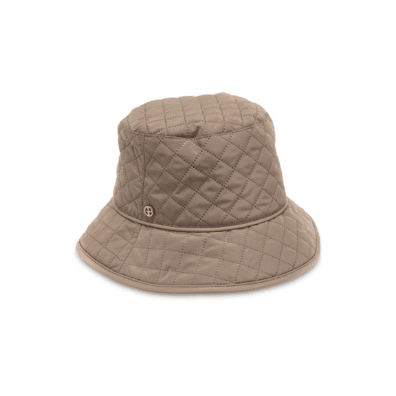 Giani Bernini Women's Quilted Rain Bucket Hat - Camel