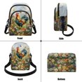 thumbnail image 4 of Xixirimido Rooster Butterfly Colorful Daisy Pattern Small Sling Bag Cell Phone Purse Fanny Crossbody Bag for Women Trendy Chest Backpack with Adjustable Strap, 4 of 7