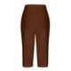 thumbnail image 5 of WILLBEST Pantalones Casuales de Cintura Alta con Cordón y Bolsillos para Mujer: Ideales para Uso Diario. Diseño Elegante para Primavera y Verano. Conjuntos Cómodos y Relajados. Grande, 5 of 5