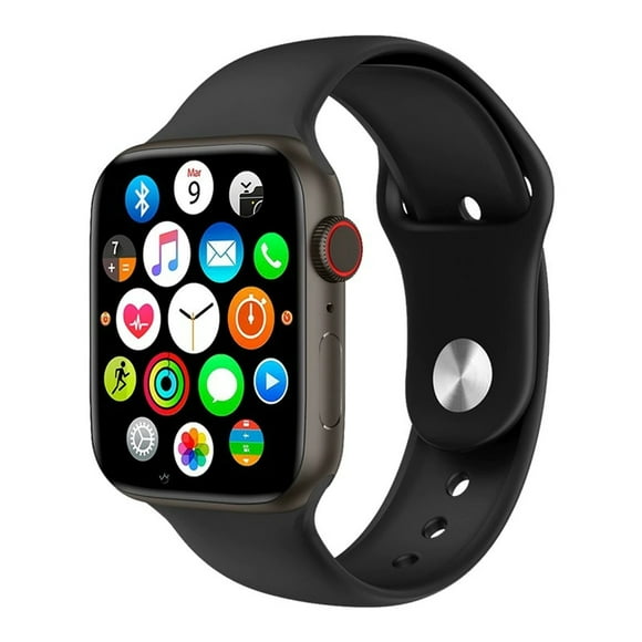 Reloj Inteligente Fralugio SmartWatch BCD-2 Notificaciones De Redes Sociales Negro Lujo