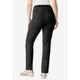 thumbnail image 2 of Roaman's Women's Plus Size Tall Plus Size Comfort Stretch Straight Leg Jean, 2 of 6