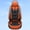 Black + orange, variant on OTOEZ Diamond Pattern Leather Car Seat Covers, Full Coverage 5-Seat Set, Universal Fit for Cars SUVs Trucks, Waterproof & Airbag Compatible