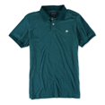 thumbnail image 1 of Aeropostale A87 - Polo de rugby jaspeado para hombre, verde, mediano Aeropostale  polo, rugbi, 1 of 2
