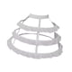 thumbnail image 4 of Enagua de crinolina con encaje para niñas, ideal para vestidos de graduación, bodas y novias., 4 of 8