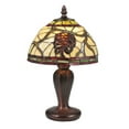 thumbnail image 6 of Meyda Tiffany 106288 13" Tall Tiffany Table Lamp, 6 of 7