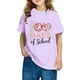 thumbnail image 1 of Fiudx Camiseta para Niños, Top Moda de Tela Suave, Blusa Bonita de Cuello Redondo, Manga Corta, Ropa Informal, para Uso Escolar, Ropa para Niños y Niñas, Estilo Diario Comodo., 1 of 6