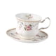 thumbnail image 4 of Juego de tazas y platillos para café con estampado floral, multiusos y antideslizantes. Platillo redondo, 4 of 9