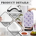 thumbnail image 4 of Yuyamidu Purple Butterfly Blender Covers for Kitchen Appliance Cover vBlender Dust Cover Easy to Clean Dustproof Cover Foldable Juicer Soy Milk Machine Covers, 4 of 6