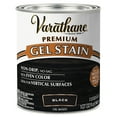 Black, Varathane Premium Gel Wood Stain358176, Quart