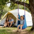 thumbnail image 4 of BotaniNest Relaxed Outdoor Swing For Backyard Porch Or Campgrounds Comfortable Hanging Seat With Stable Easy Assembly And For Cozy Outdoor Relaxation, 4 of 6