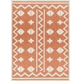thumbnail image 5 of Hauteloom Elio Living Room, Bedroom Patio Outdoor Area Rug - Orange, Brown - 5'3" x 7', 5 of 10